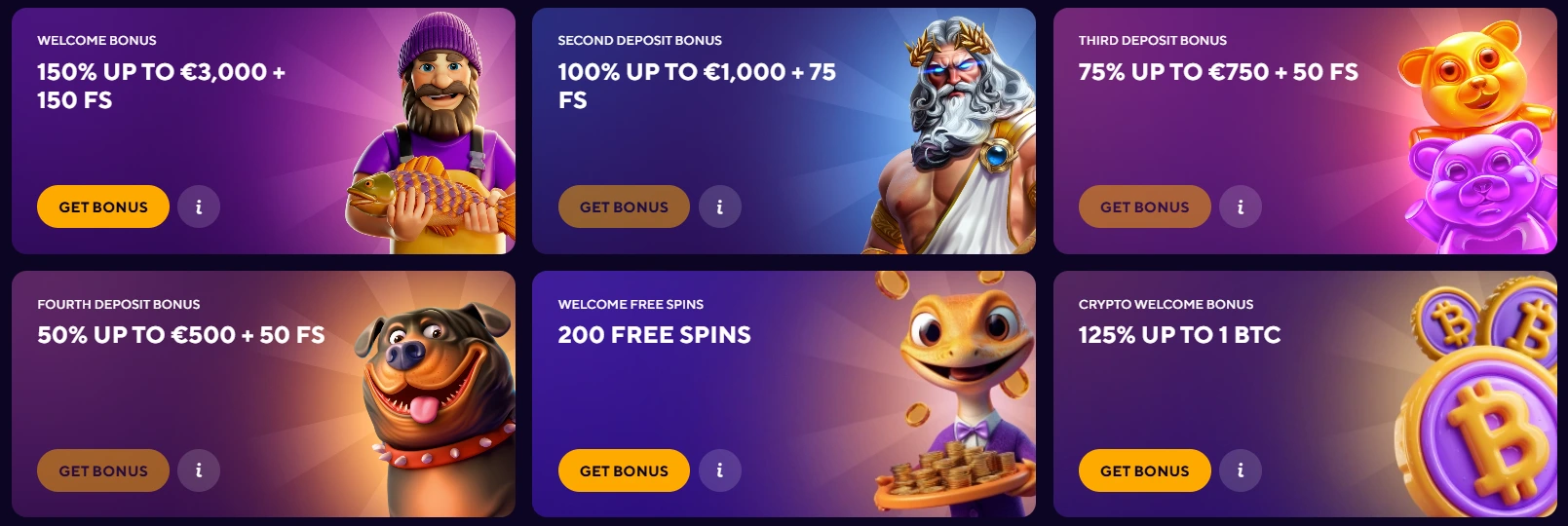 Dazard casino boni.