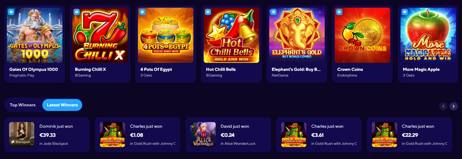 Die beliebtesten spiele im dazard casino.